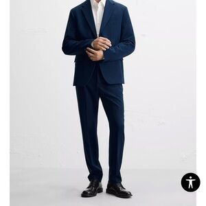 Zara Deep Blue Men's Suit